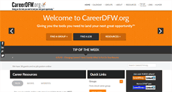 Desktop Screenshot of careerdfw.org